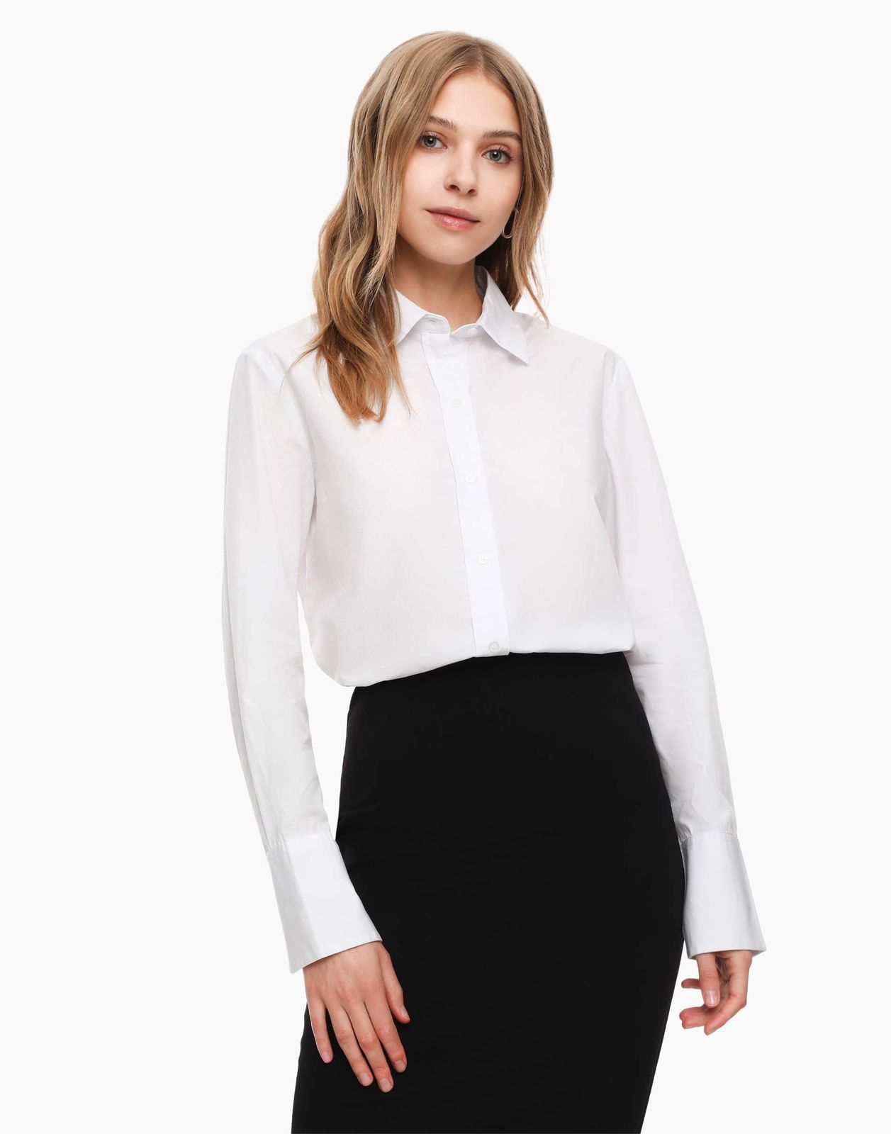 

Лонгслив женский Gloria Jeans GSU001160 белый XL, GSU001160