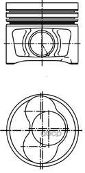 

Поршень с кольцами KOLBENSCHMIDT 40409610 d81.01x1.75x2x3; Audi A3 05-; A4 04-08; 05-10, 40 409 610 поршень с кольцами d81.01x1.75x2x3 +0.25 (3-4 цил.) Audi A3 05>/A4 04-08 05-10