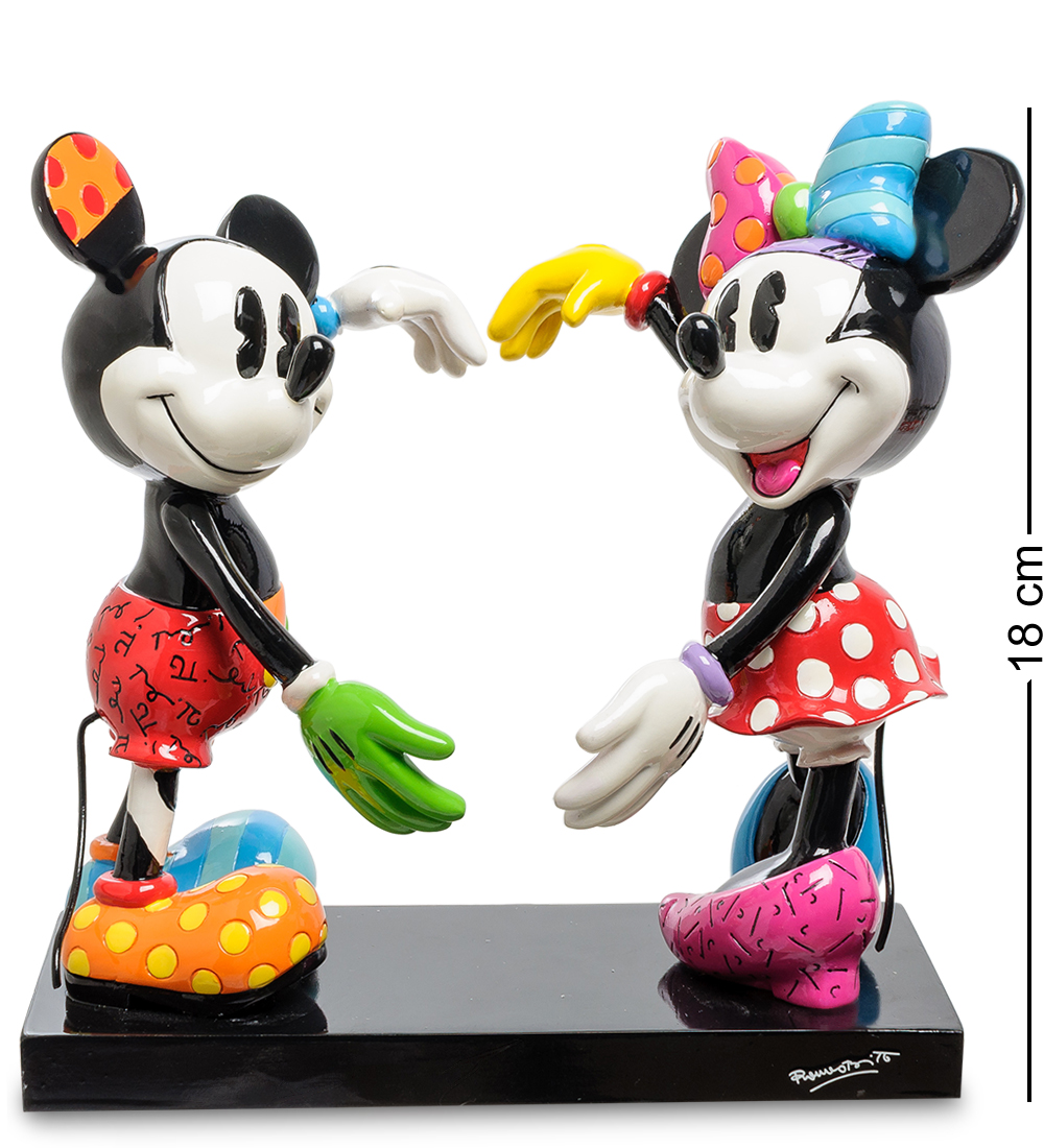 фото Фигурка "микки и минни маус" disney britto