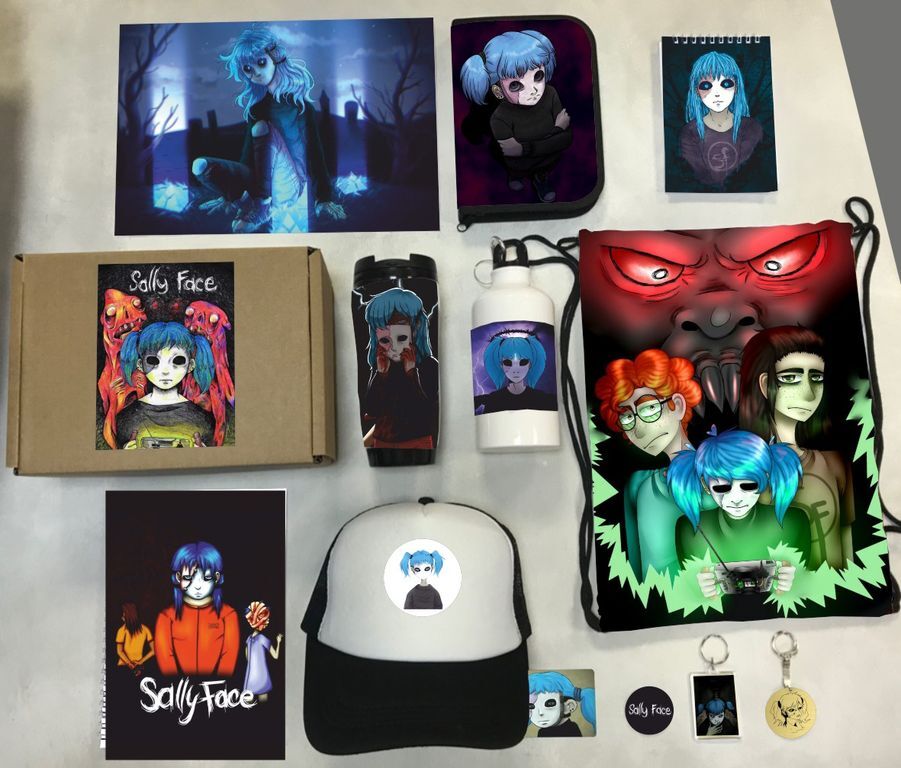 

Бокс с подарком Sally Face - 17, 50277352, 12 предметов