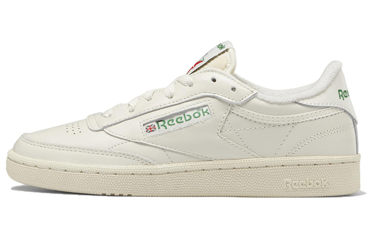 

Кеды унисекс Reebok Club C 85 Vintage белые 38.5 EU, Белый, Club C 85 Vintage