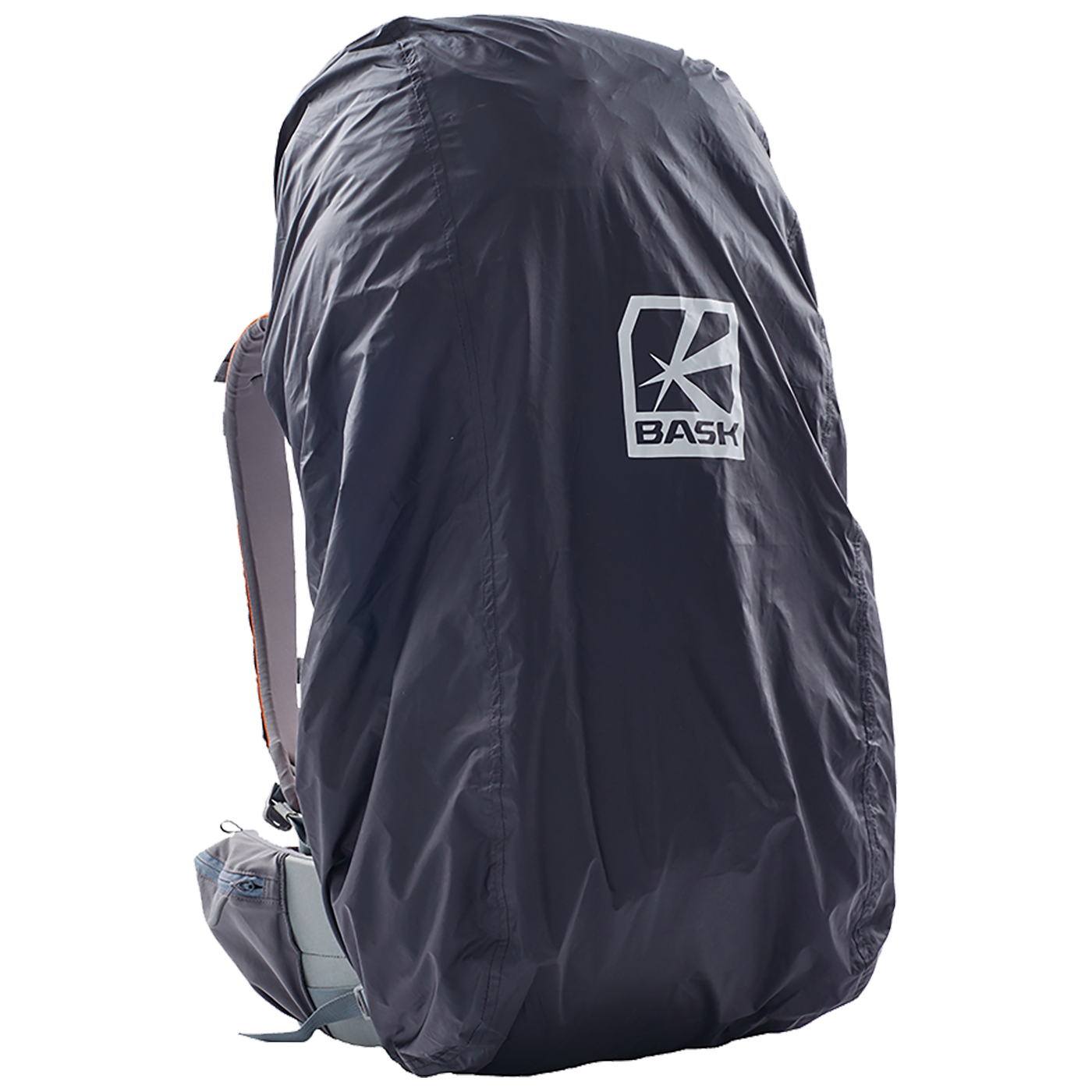 Накидка влагозащитная на Рюкзак Raincover V2 XXL 110-135 черная (Баск)