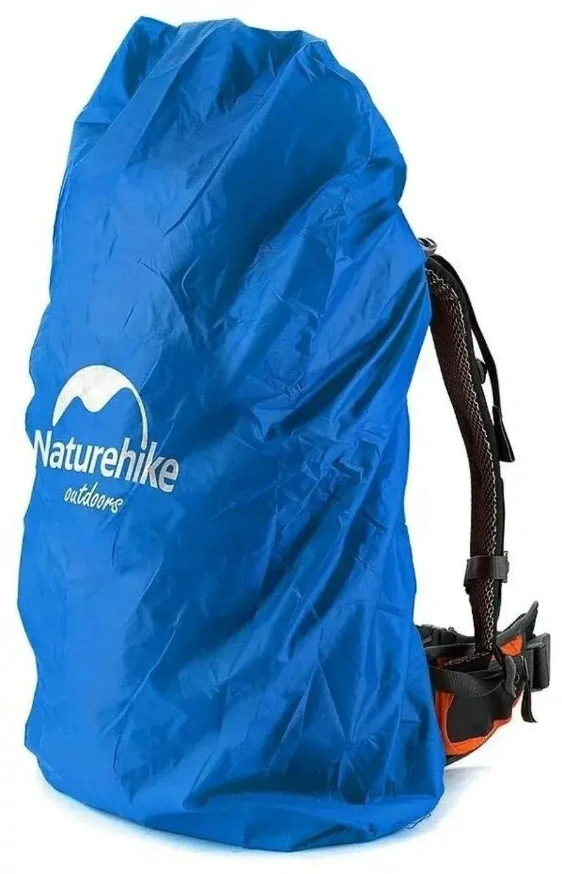 Накидка на рюкзак Naturehike NH15Y001-Z L 50-75L голубая