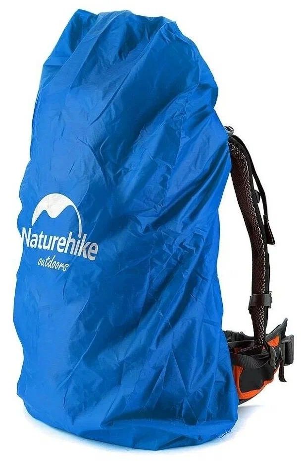 Накидка на рюкзак Naturehike NH15Y001-Z M 30-50L голубая