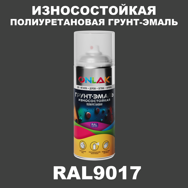 

Грунт-эмаль полиуретановая ONLAK RAL9017, Белый, RAL-PUPM-SPREY