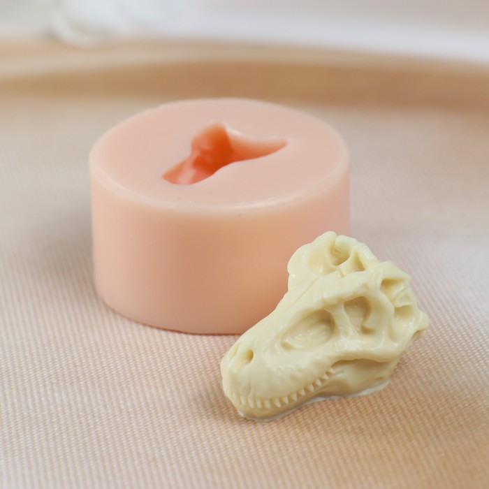 Молд силикон Арт Узор Череп Дракона 3,6х2,4х2,1 см