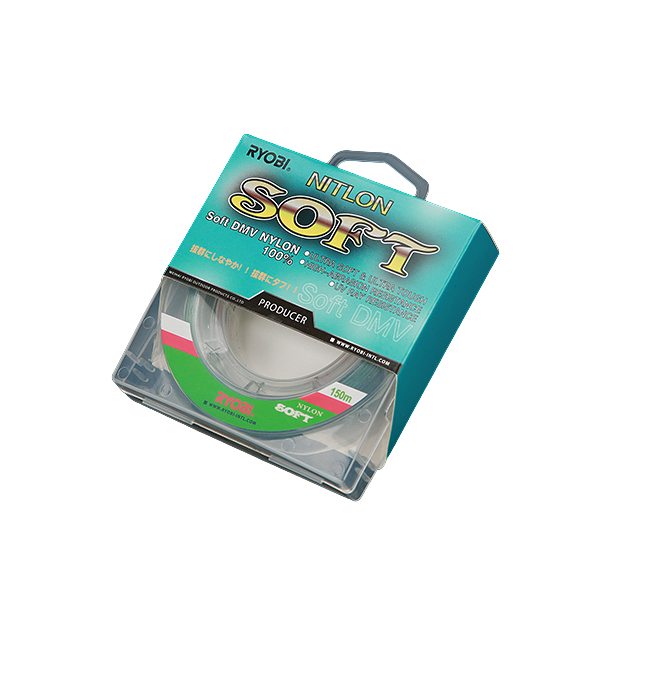 

Лескa для рыбалки RYОBI NITLON SOFT 150m 0,305mm gray-03, Серый, Nitlon Fierce