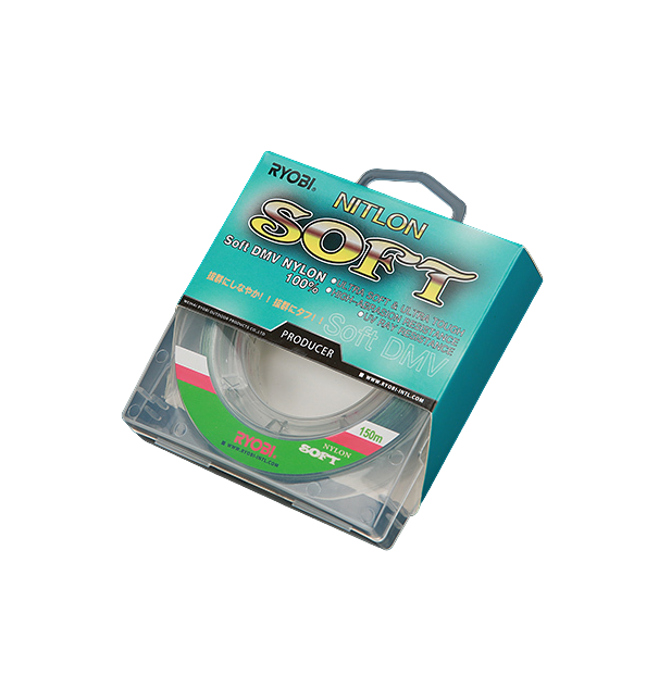 

Лескa для рыбалки RYОBI NITLON SOFT 150m 0,325mm green-02, Зеленый, Nitlon Fierce