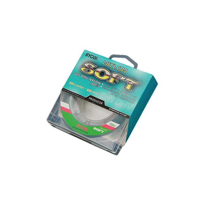 

Лескa для рыбалки RYОBI NITLON SOFT 150m 0,305mm green-02, Зеленый, Nitlon Fierce