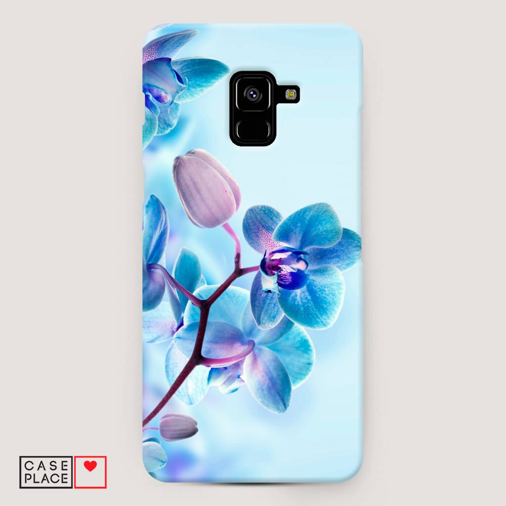 

Чехол Awog "Голубая орхидея" для Samsung Galaxy A8 +
