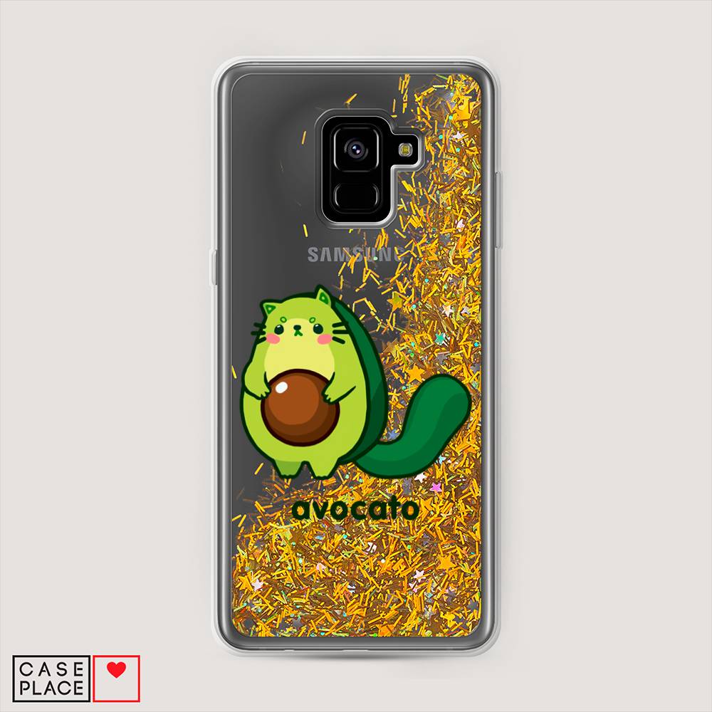 

Чехол Awog на Samsung Galaxy A8 + "Avocato", Зеленый;коричневый, 25590-1