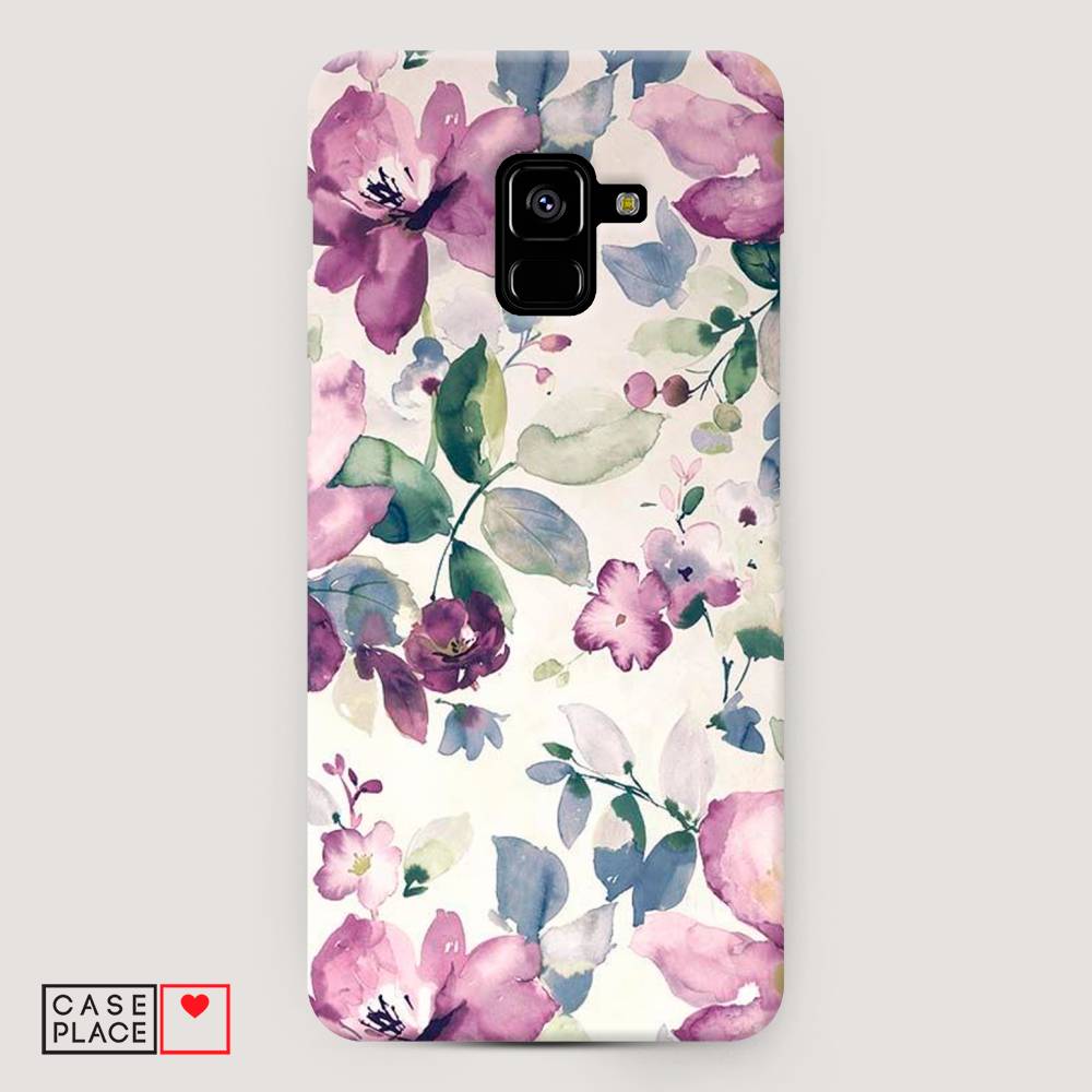 

Чехол Awog "Акварельная нежность" для Samsung Galaxy A8 +