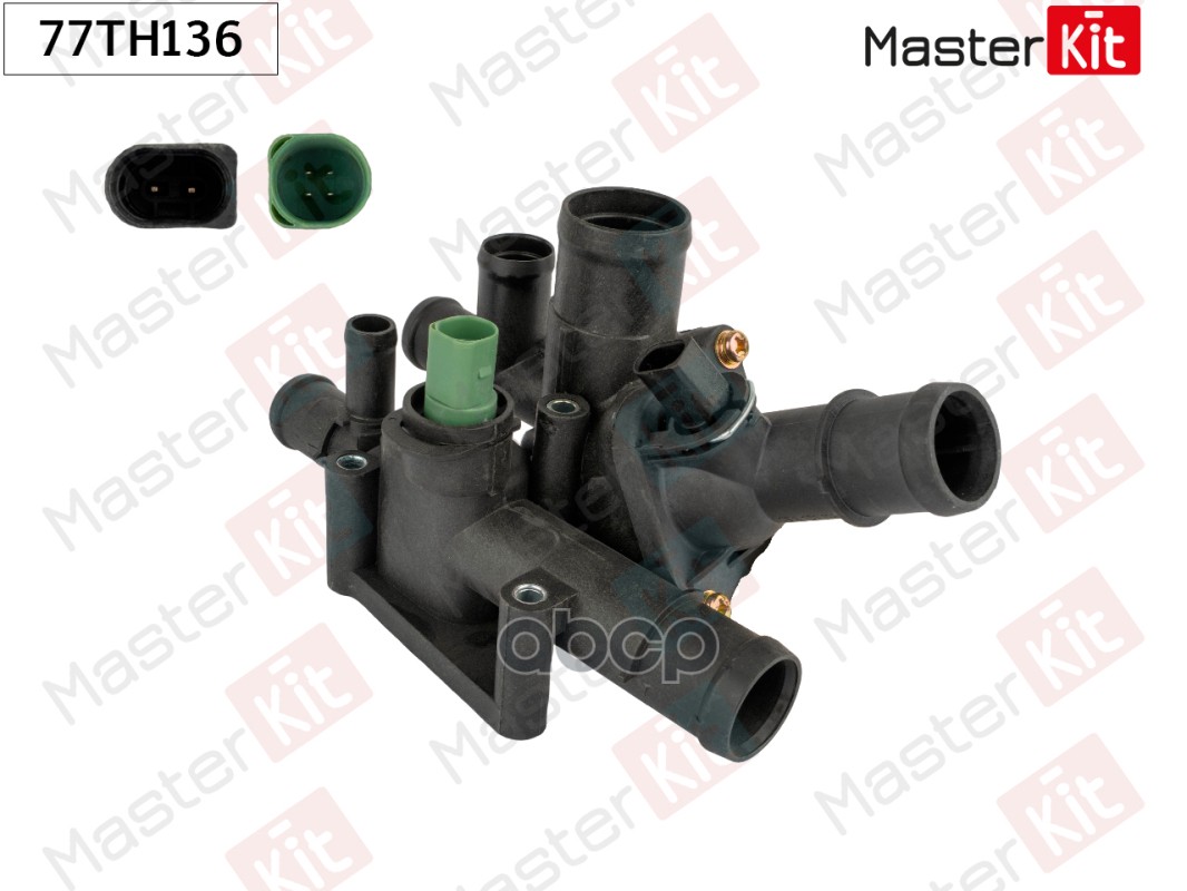 

Термостат Skoda Octavia A5 (04-)/VW Golf IV (97-) 105°C MASTERKIT 77th136