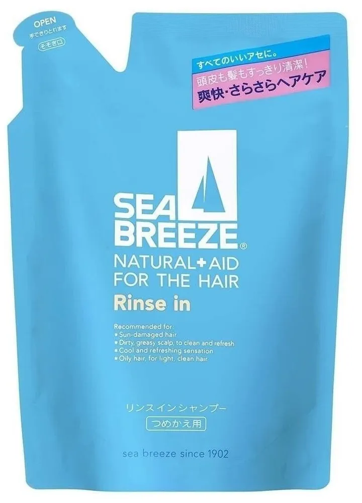 Шампунь SHISEIDO SEA BREEZE от перхоти с ментолом для жирной кожи