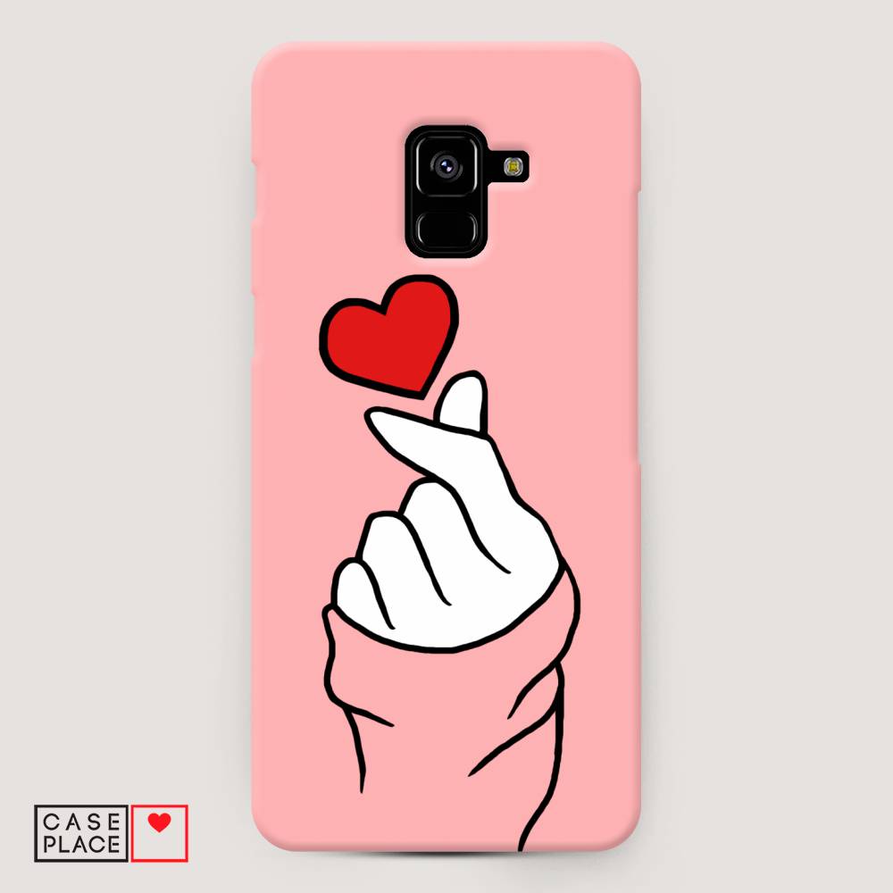 

Чехол Awog "Милое сердечко" для Samsung Galaxy A8 +