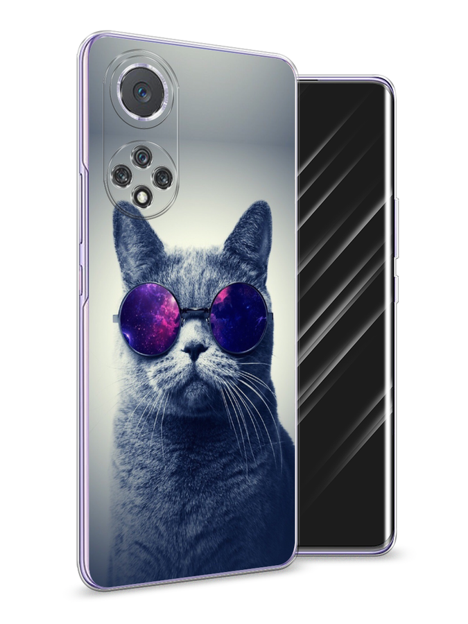 

Чехол Awog на Huawei Nova 9 "Космический кот", Красный, 6106150-1