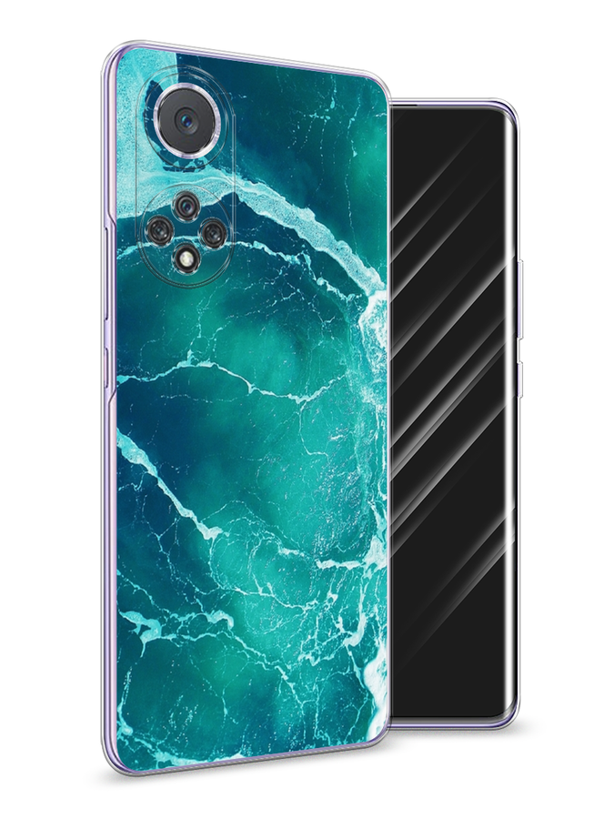 

Чехол Awog на Huawei Nova 9 "Изумрудный океан", Голубой;синий, 6106150-4