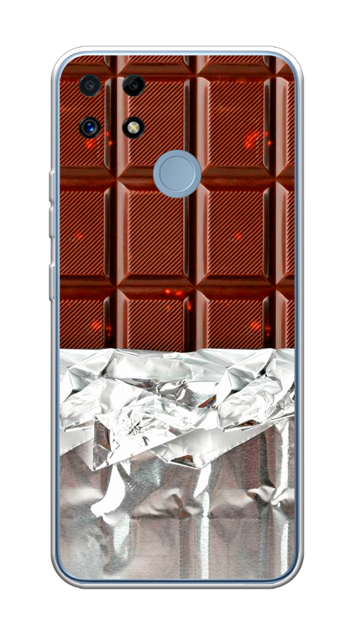 

Чехол на Realme C25/C25s "Шоколад в обертке", Коричневый, 256950-6