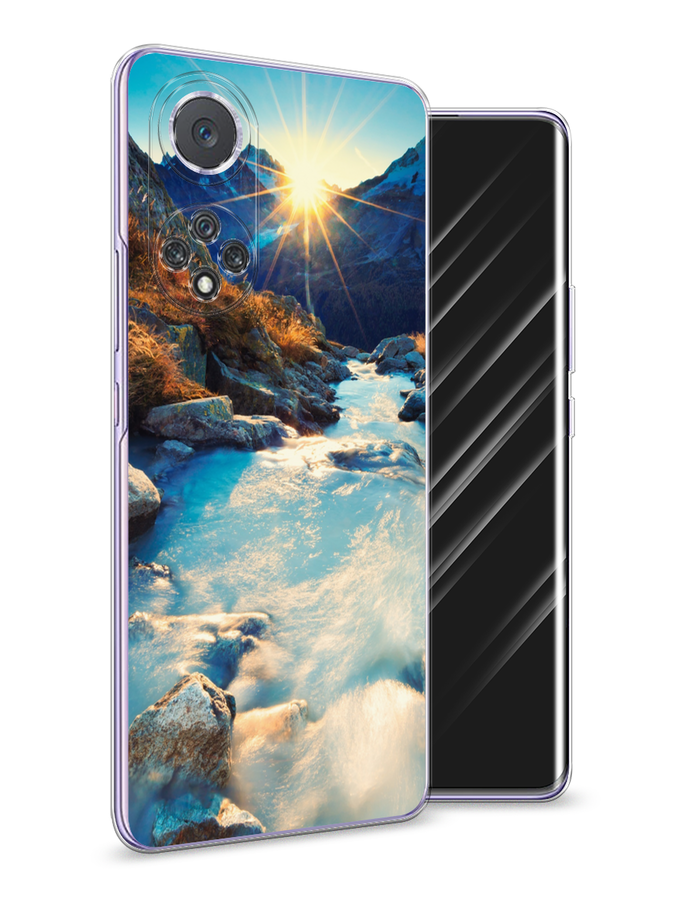

Чехол Awog на Huawei Nova 9 "Восход 7", Коричневый;белый;голубой, 6106150-4