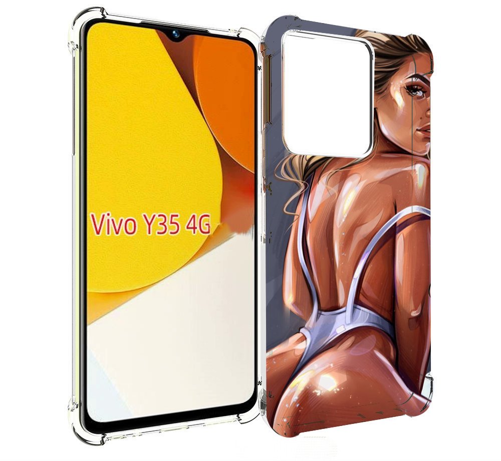 

Чехол MyPads craigos-art для Vivo Y35 4G 2022 / Vivo Y22, Прозрачный, Tocco