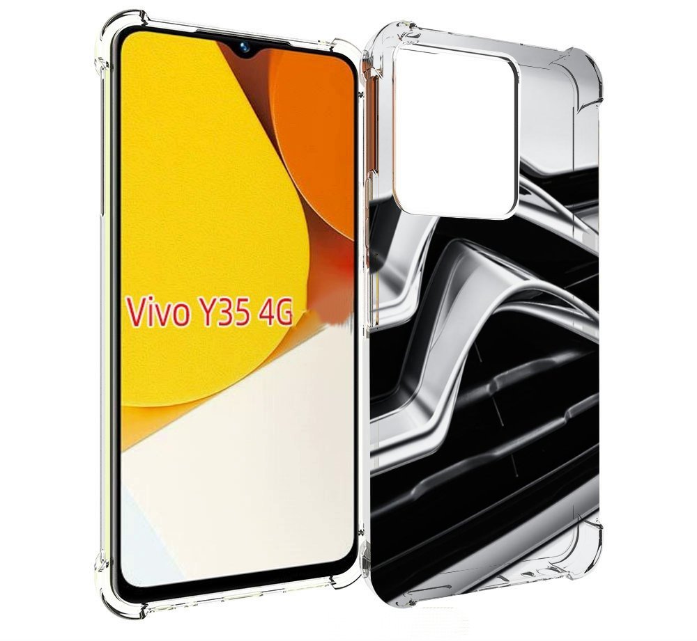 

Чехол MyPads citroen мужской для Vivo Y35 4G 2022 / Vivo Y22, Прозрачный, Tocco