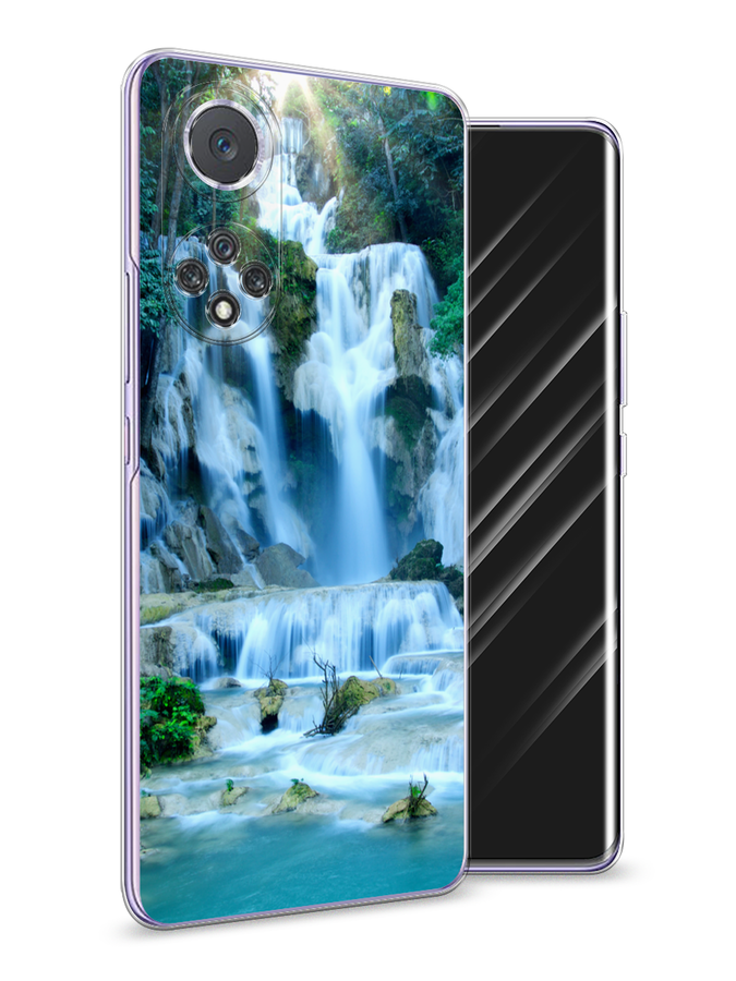 

Чехол Awog на Huawei Nova 9 "Водопад 8", Голубой;зеленый, 6106150-4