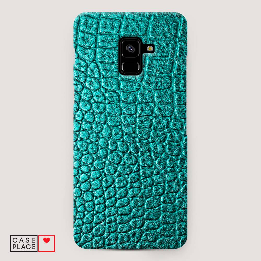 

Чехол Awog "Бирюзовая змея" для Samsung Galaxy A8 +