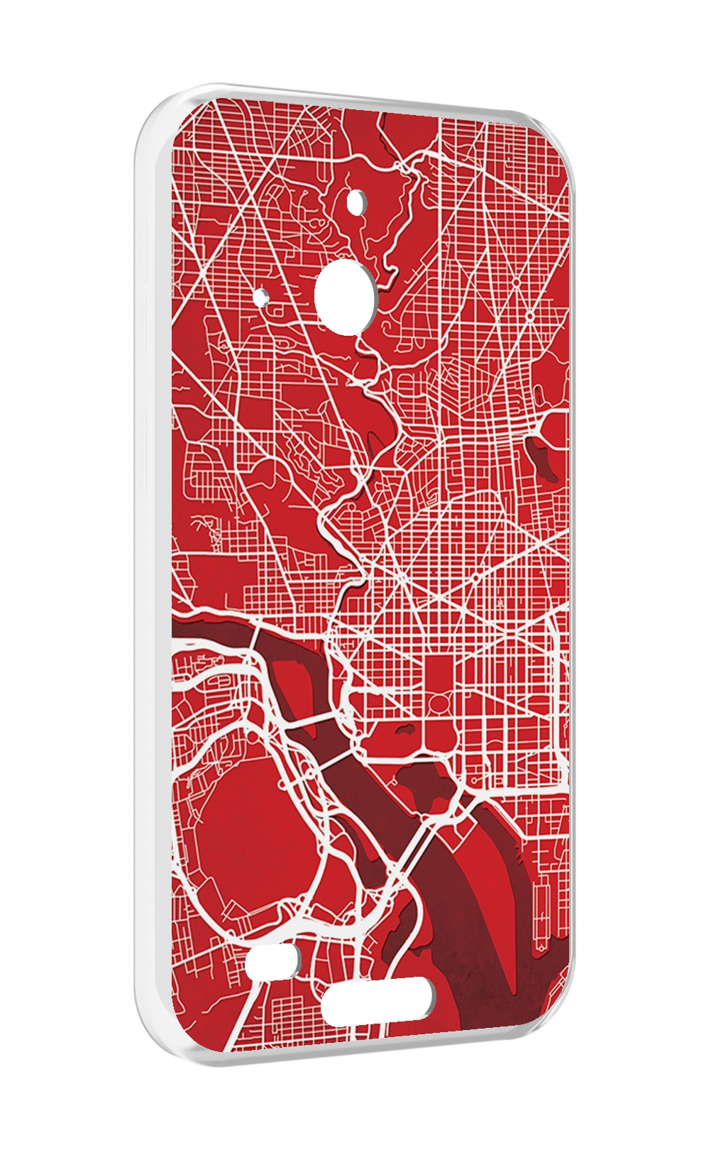 

Чехол MyPads векторная-карта для Oukitel WP20 / WP20 Pro, Прозрачный, Tocco