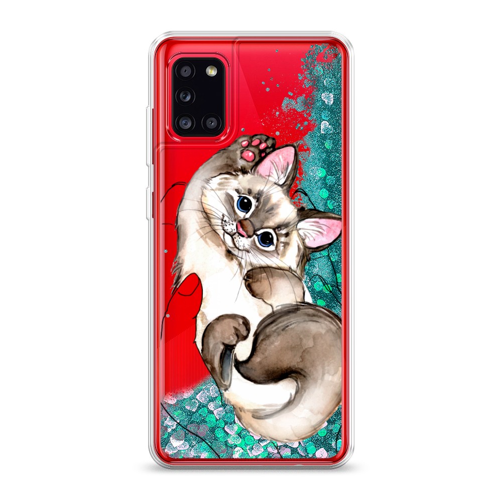 

Чехол Awog на Samsung Galaxy A31 / Самсунг A31 "Котенок в ладошках", Разноцветный, 2100395-1