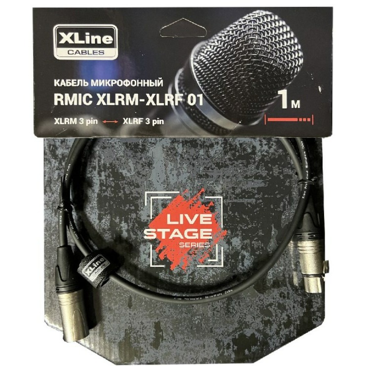 фото Кабель аудио 1xxlr - 1xxlr xline cables rmic xlrm-xlrf 01