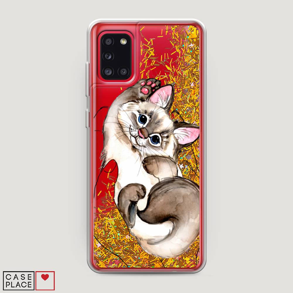 

Чехол Awog на Samsung Galaxy A31 / Самсунг A31 "Котенок в ладошках", Разноцветный, 2100390-1