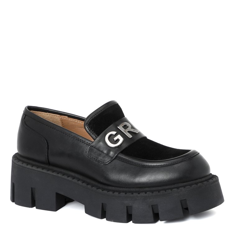 

Лоферы женские GIANNI RENZI GR976 черные 36 EU, Черный, GR976