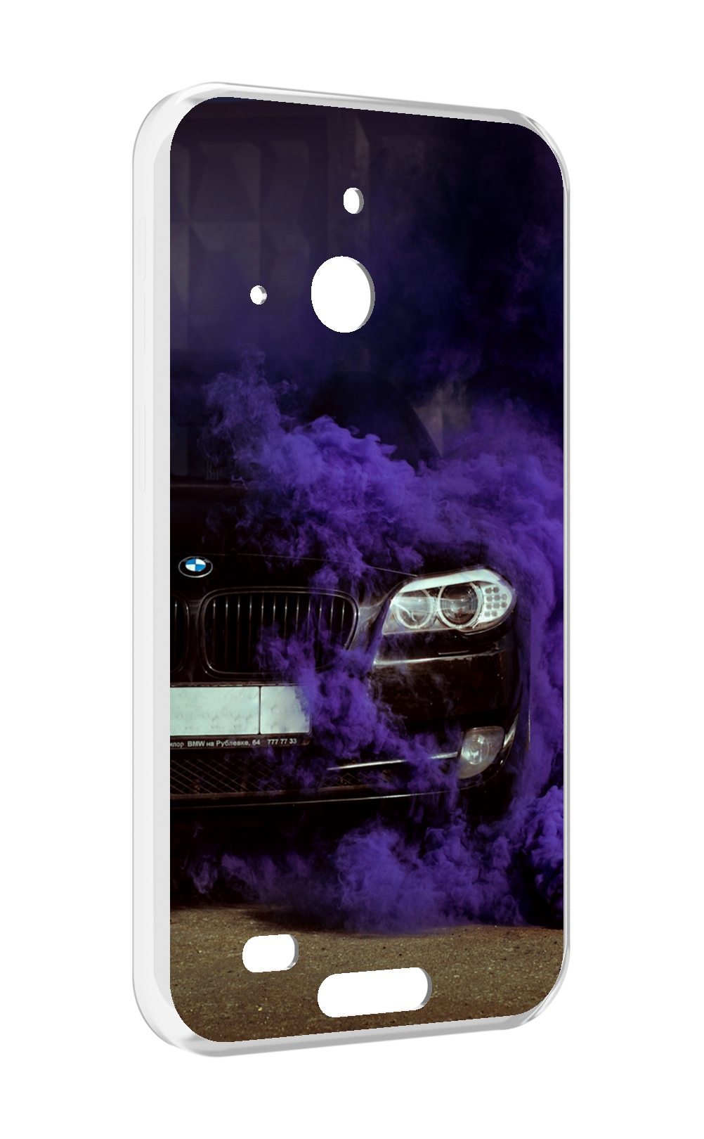 

Чехол MyPads бмв-с-фиолетовым-дымом мужской для Oukitel WP20 / WP20 Pro, Прозрачный, Tocco