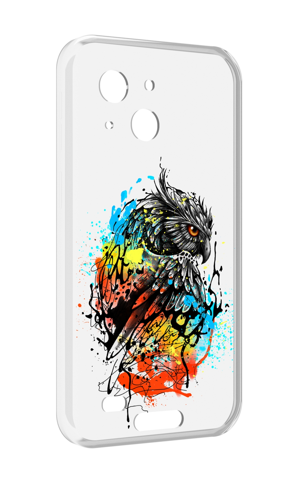

Чехол MyPads Творческая сова для Oukitel WP20 / WP20 Pro, Прозрачный, Tocco