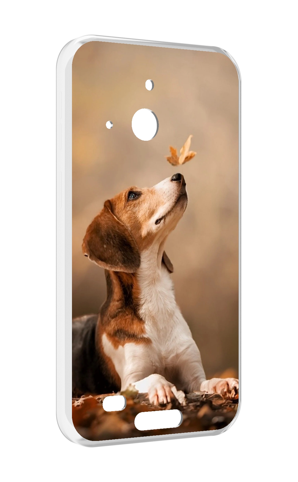 

Чехол MyPads бигль-собака для Oukitel WP20 / WP20 Pro, Прозрачный, Tocco