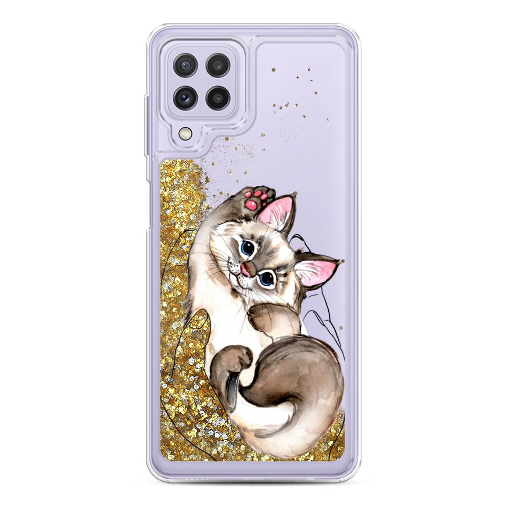 

Чехол Awog на Samsung Galaxy A22 / Самсунг A22 "Котенок в ладошках", 2103190-1