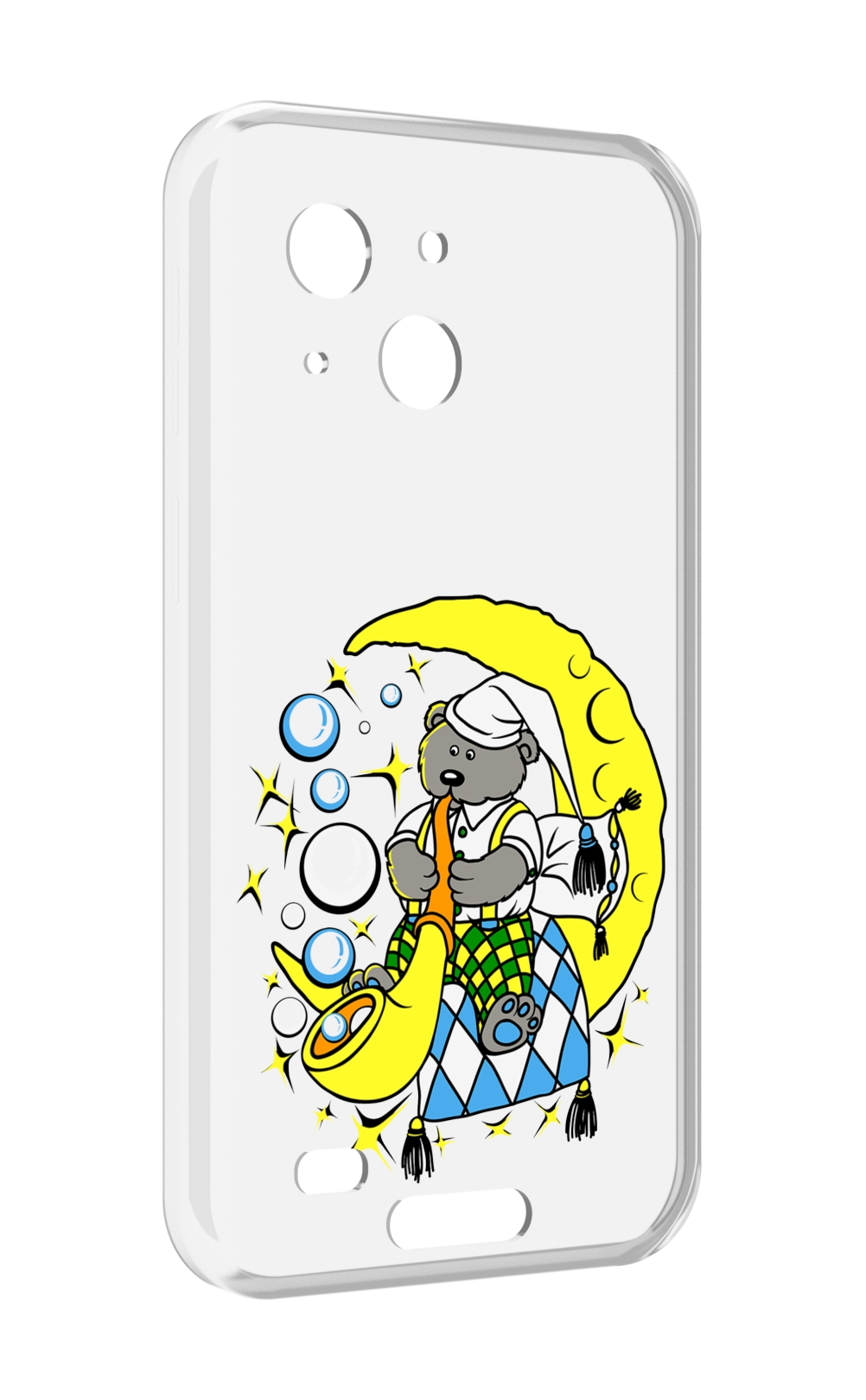 

Чехол MyPads Сырная луна для Oukitel WP20 / WP20 Pro, Прозрачный, Tocco