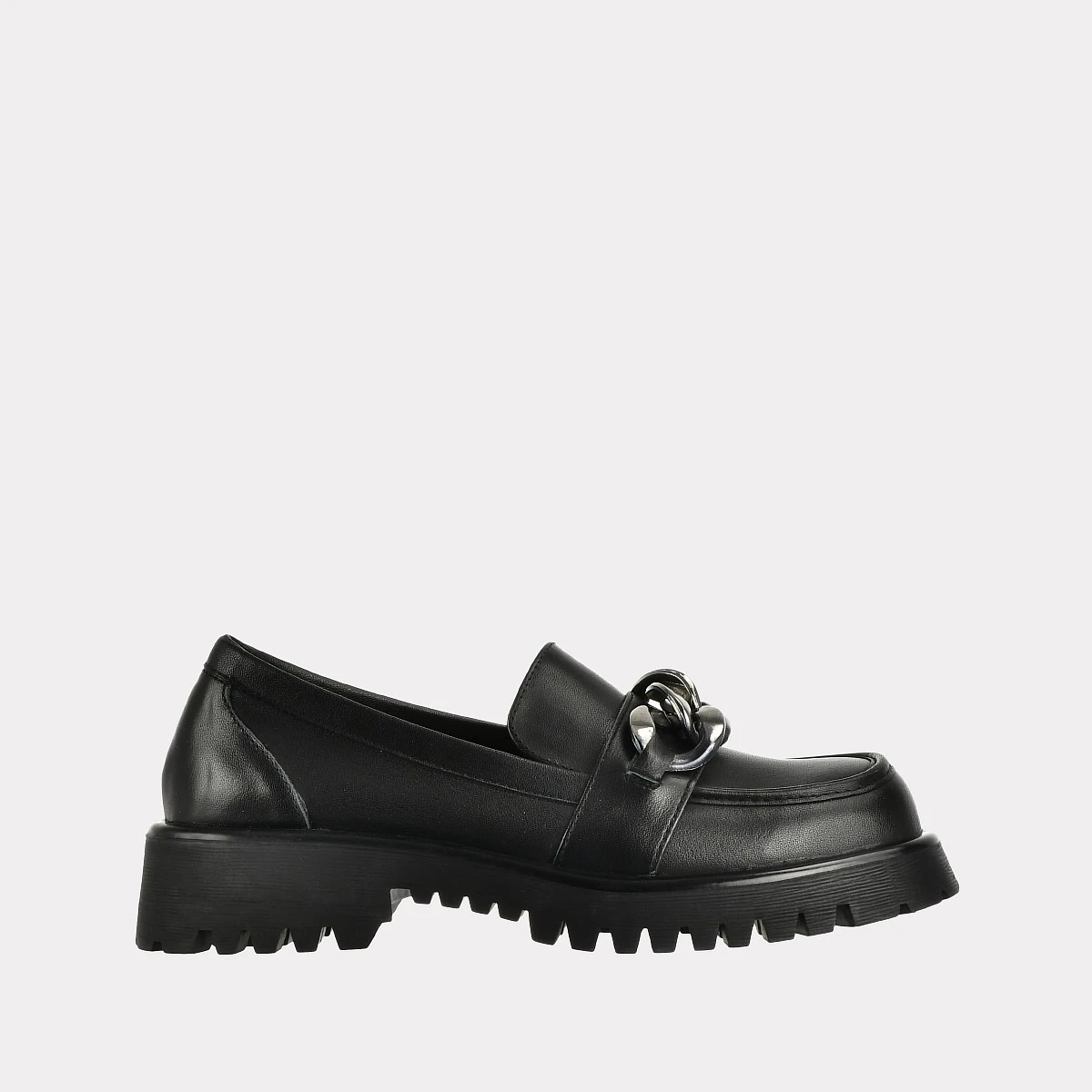

Лоферы женские Versiya shop PF2401-K3197 черные 39 RU, PF2401-K3197