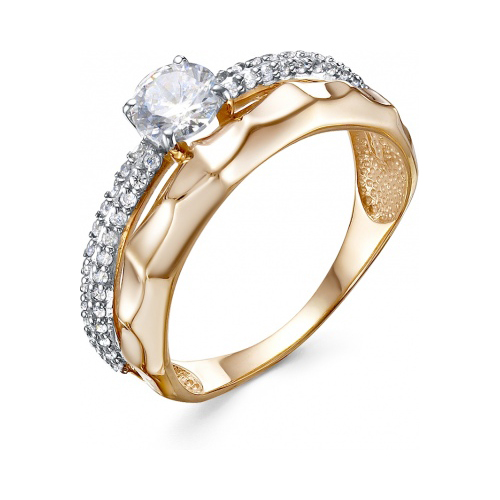 

Кольцо из красного золота с фианитом р. 19,5 Гранат 1.10.11.0831.00-4082, 1.10.11.0831.00-4082