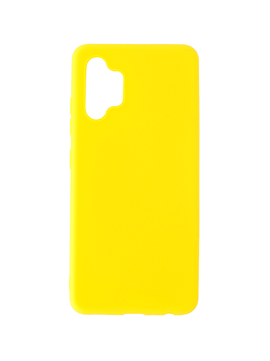 фото Чехол накладка soft matte на samsung a32 (a325) (желтый) zibelino