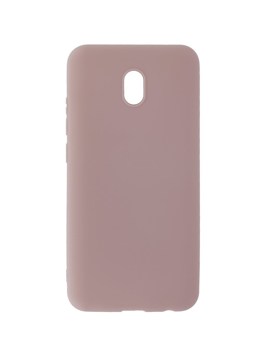 фото Чехол накладка soft matte на xiaomi redmi 8a (пыльно-розовый) zibelino