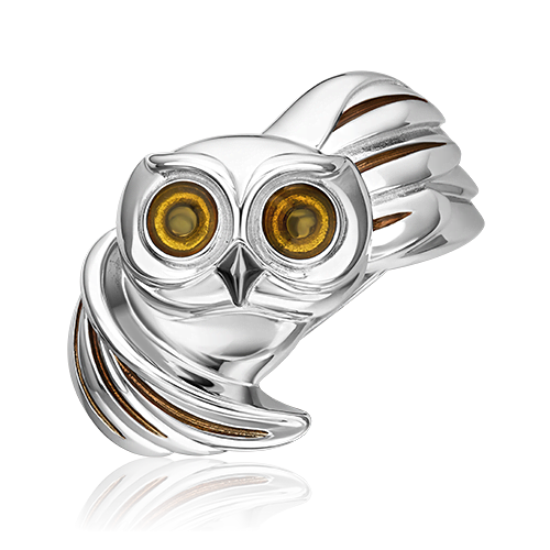 

Кольцо из серебра р.18,5 PLATINA jewelry 01-5701-00-000-0200, эмаль, 01-5701-00-000-0200