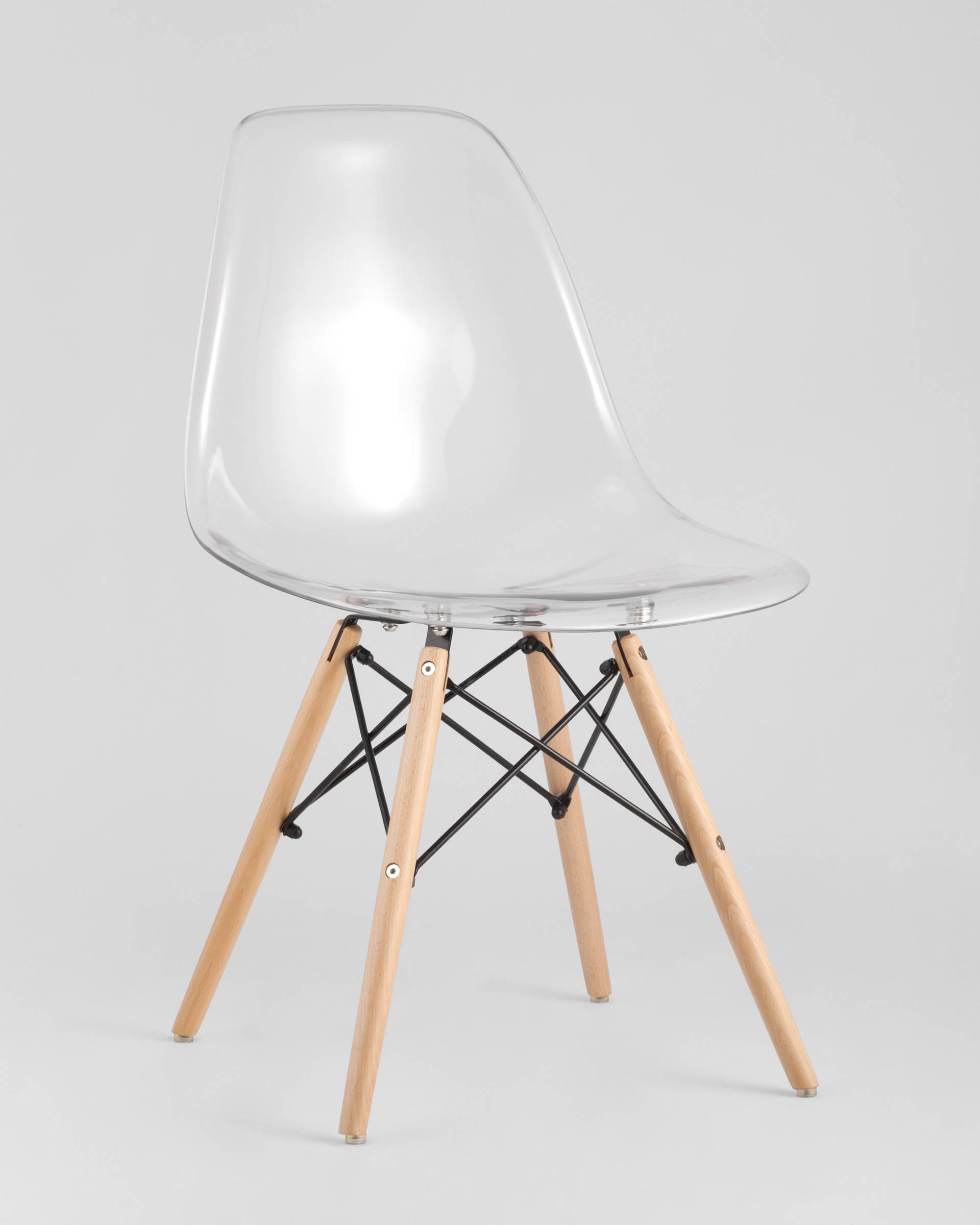 фото Стул dsw прозрачный stool group