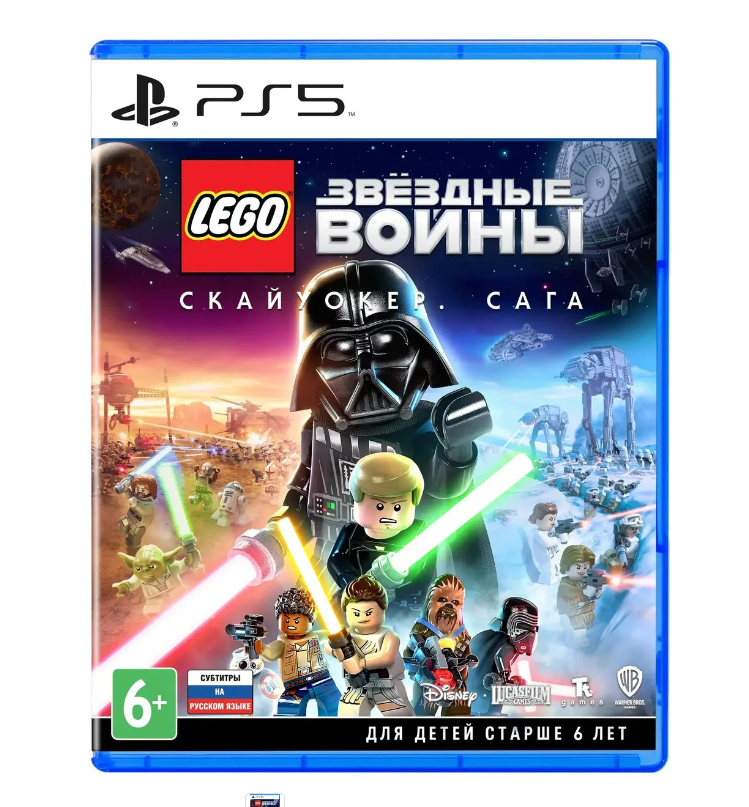 Игра Lego Звездные Войны: Скайуокер. Сага. Galactic Edition (PS4, русские субтитры)