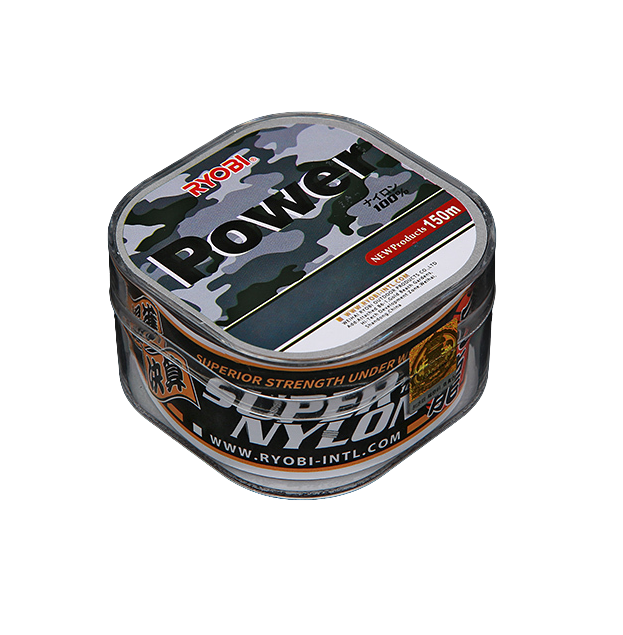 

Лескa для рыбалки RYОBI POWER LINE 150m 0,325mm gray-03, Серый, Nitlon Fierce