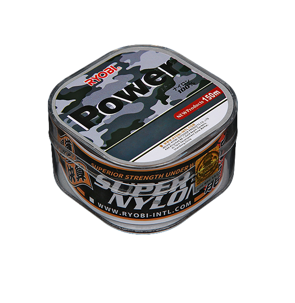 

Лескa для рыбалки RYОBI POWER LINE 150m 0,205mm gray-03, Серый, Nitlon Fierce