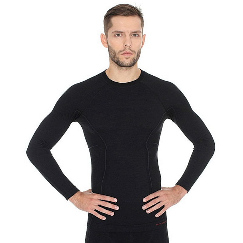 

Термолонгслив Brubeck ACTIVE WOOL, черный, XXL INT, ACTIVE WOOL