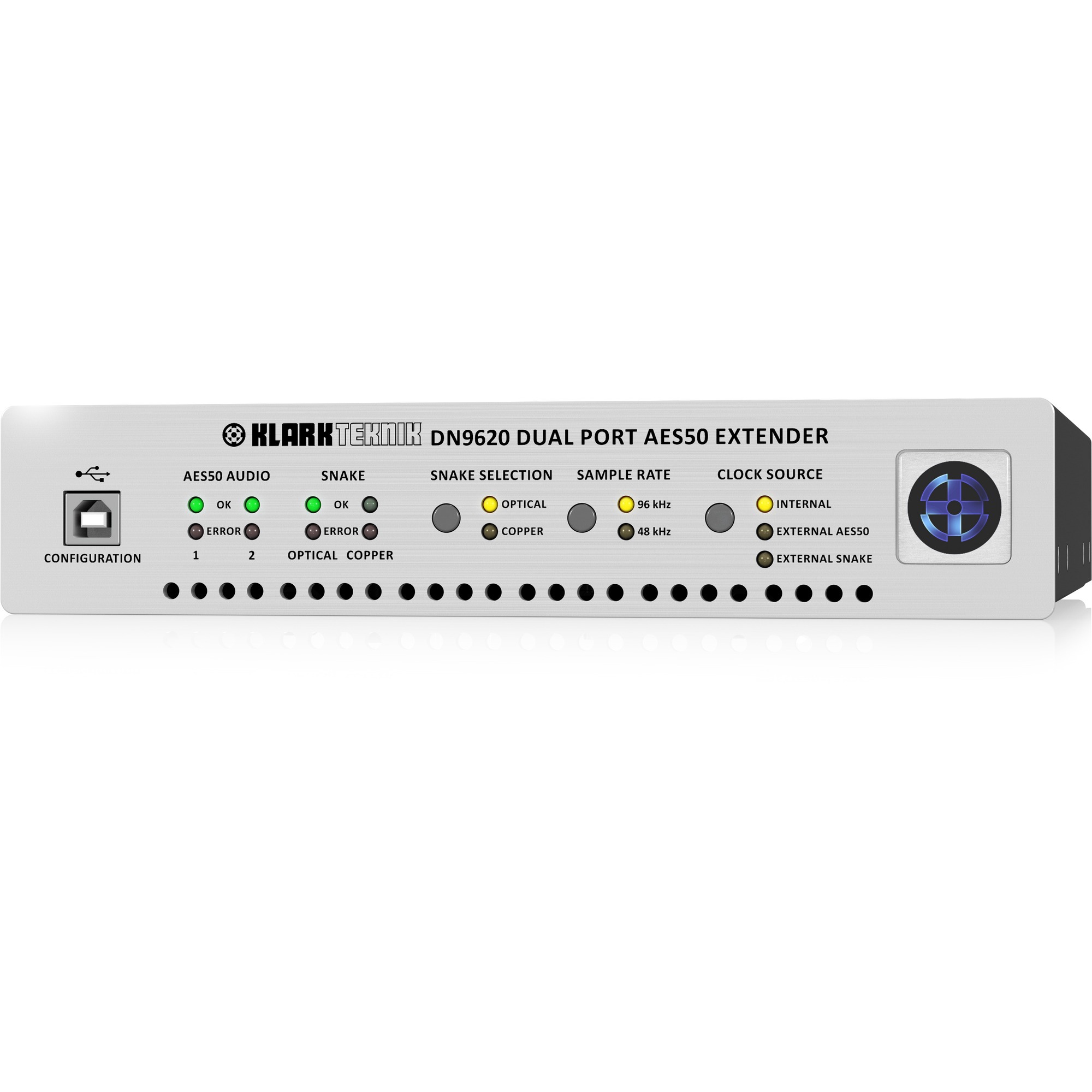 

Мультикор многоканальный Klark Teknik DN9620, Черный, DN9620