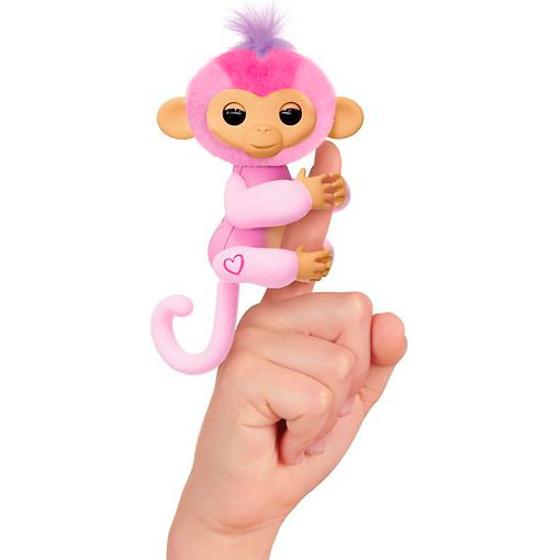Игрушка Fingerlings 2 Harmony, monkey, розовый творческий курс по рисованию котики единороги и другие милые существа