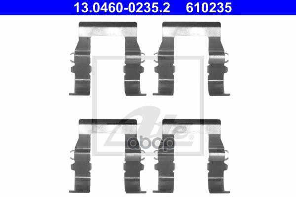 Ком/Кт Монтажный Тормозн.колодок Ate 13-0460-0235-2